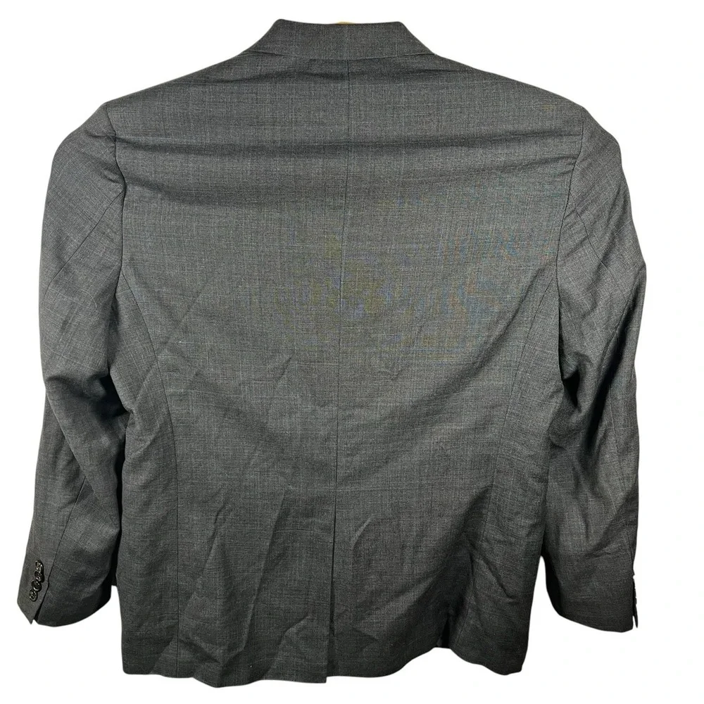 Lauren Ralph‎ Lauren Men 42R Wool/Poly Glen Check Blazer Sport Coat Suit Jacket